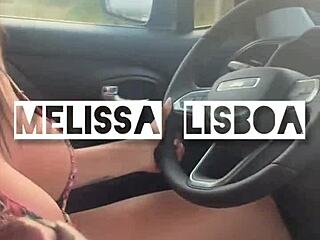 Intensely Sucked Black Cock In Car Until Cum In Mouth.