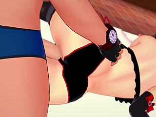 Megumin i bikini nyter vill hentai-fucking