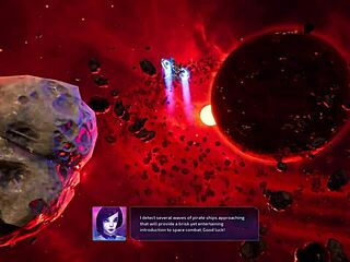 뜨거운 로봇 슬럿이 스페이스 서브버스 에피소드 1에서 격렬하게 빅딕 빨아