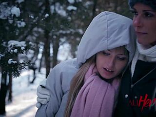 Petite Teen Sucks and Snowballs Cum in Mouth