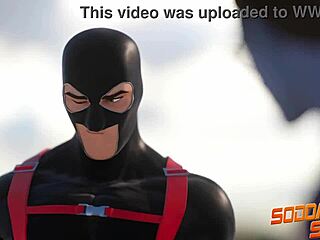 Gay Heroes Suck And Fuck In Intense Bareback Action