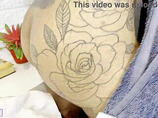 喘ぐブラジル人スラットがアナル中出しを懇願