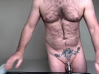 Mistress Noir Commands Huge Dildo Anal With Friends!