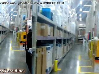 Latina Deisyyeraldine Flashes And Teases In Public Shop.