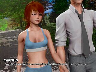 Ripples 8: Curvy Babe's Clothes RIPPED in Wild 3D!