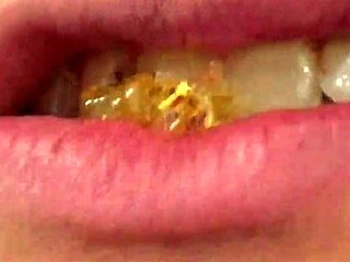 Mouth Vore Close Up with Fifi Foxx Eating Gummy Bears