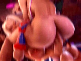 3D porn compilation with big ass lovers and futa action