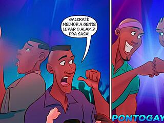 gay cartoon basketball stars with monster cocks 😈