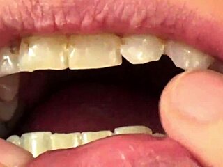 Mouth Vore Close Up with Fifi Foxx Eating Gummy Bears