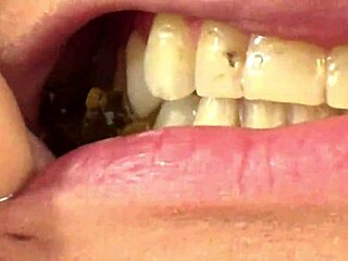 Mouth Vore Close Up with Fifi Foxx Eating Gummy Bears