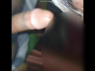 indian wife sucking cock, licking it good