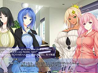 Akumeru-perheessä Mahiru jumittuu seinään – iso perse ja tissit masturbaatiota varten