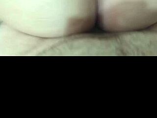 In the bathroom, the wife enjoys a big ass bath with amateurs.