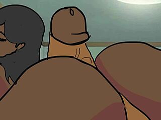 Sexy bbw ebony nigerian usher gets fucked at party