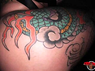 british milf slut licking big black cock in garage, getting sloppy rimjob and orgasm