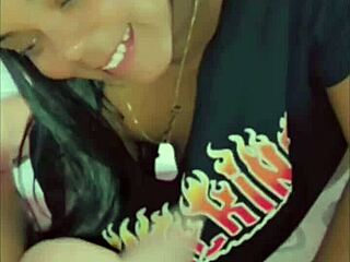 I found my friend's Colombian girlfriend reading and fucked her again