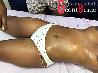 I feel the passion in oiled massage