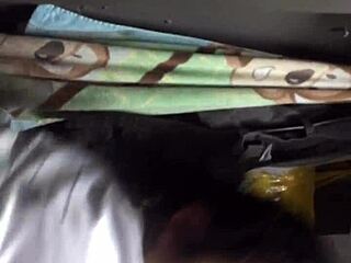 taking a quick brake during the long drive home