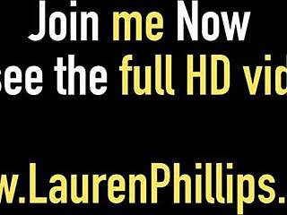 Gorgeous Redhead Lauren Phillips Banged Hard in Hot 3 Way