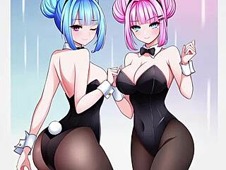 Mika and Maki Compete in Wild Farting Contest