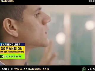 Dildo FUCKS brunette and blonde lesbians intensely