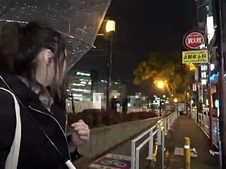 Curvy japanese babe bent over in doggystyle cowgirl homemade