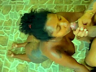 big tits massage scene