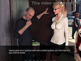 Nasty old dude touches jessica oneil!