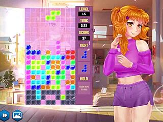 Intentando Pasar with Gamer Girls in Wild Anime Action Scene