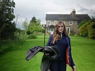 Private Com - Honour May Rides Hard at Stable with Creampie Finish