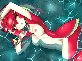 mipha from legend of zelda in wild hentai rule 34 compilation