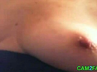 French Amateur Fingers Herself Close-Up On Webcam.