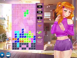 Intentando Pasar with Gamer Girls in Wild Anime Action Scene