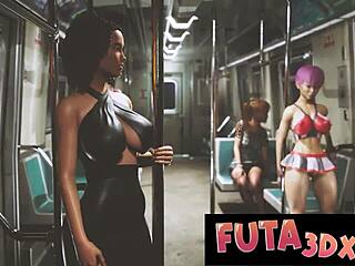 Board The Big Dicked Futa Train For Face Fucking