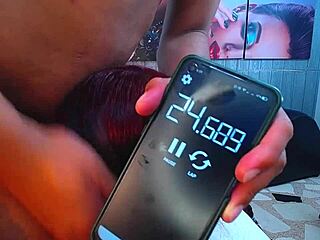 Her emotions surged as she took that monster cock deep in her throat, big tits bouncing during the merciless blowjob