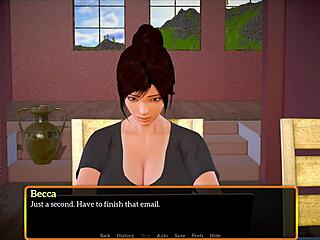 my new family game with blonde