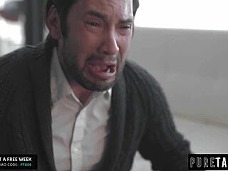 Tommy Pistols Interacts with Sexy Cyborg in Futuristic Encounter