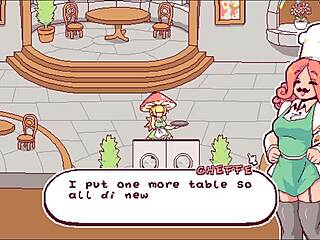 Futanari di funghi futa hentai game ep 5 the cheffe is taking a huge futanari cock in her ass