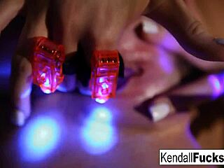 Wow! Kendall Karson teases with amazing tits and tight wet pussy!