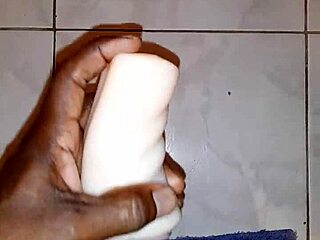 Hey, check out this huge fleshlight fucking with a massive cumshot finish! 😏💦