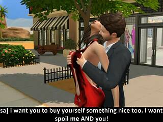 The girl next door seduces with big tits and ass in wedding adultery cheating.