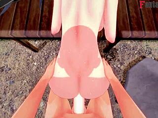 Clorinde Screws Wild in 3D Genshin Impact Fantasy Cartoon Scene. Full FantasyKing3 Action!