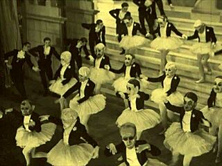 dark lantern vintage taboo freak show with bizarre cock action