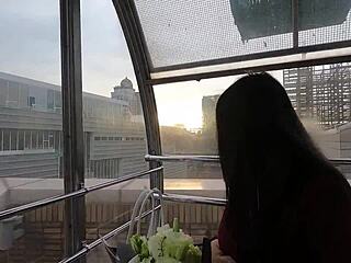 surprising nina with huge asian tits on valentines day