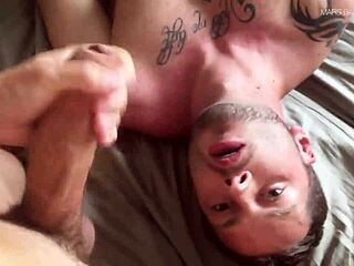 i blowjob my roommate's big dick and cum on face