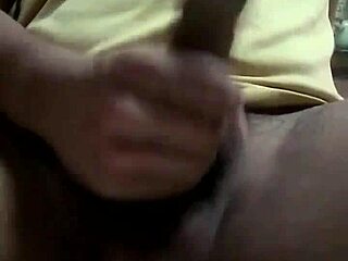 that horny boy watches the player masturbate and cum everywhere