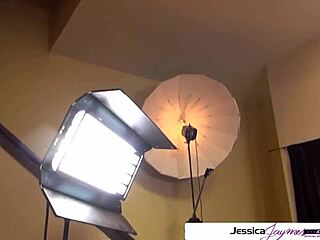 Jessica jaymes and kendall karson are sucking that huge white cock in pov group scene?