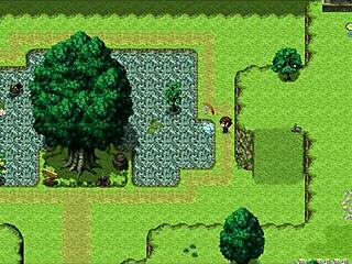 i'm playing lost lagoon harem hentai game ep 5, the sexy farmer exposes her pussy outside, it's so cute and huge