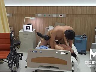 wanna see wild hospital sex with asian hottie?