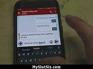 Peyton offers stepbro doggystyle practice 😏